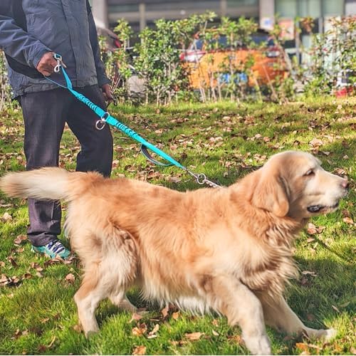 Dual Dog Leash Coupler Double Control Padded Handle for 2 Large Dogs - Image 6