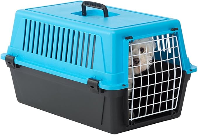 Ferplast Atlas 20 Cat and Dog Carrier, Blue