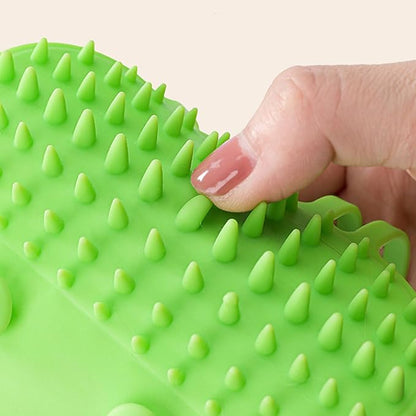 Groomer Brush,Grooming Brush for Cats Scratch Massage Brush Cats Self Groomer Scratcher Comb Cats Corner Groomer for Cats Soothing Rel