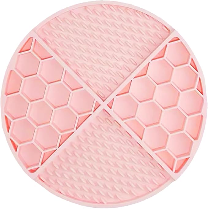 Lick Mat for Dogs and Cats, Pink, Anxiety Relief and Boredom Reducer, Perfect for Bathing and Grooming