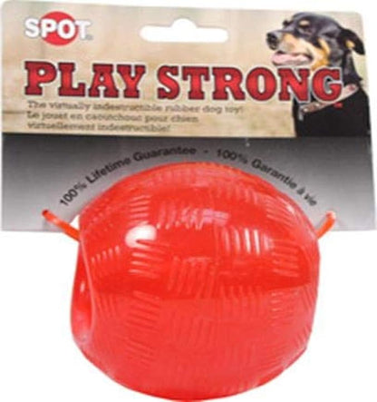 SPOT Play Strong Bones Chew Toys and Ball Toys for Dogs - Great for Aggressive Chewers and Puppies - Ball - Small