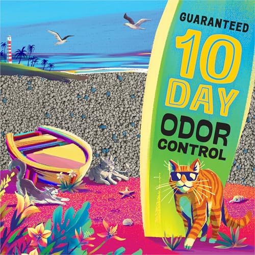 Purina Tidy Cats Bahama Sunset Scented Clumping Cat Litter Odor Control Formula - Image 5
