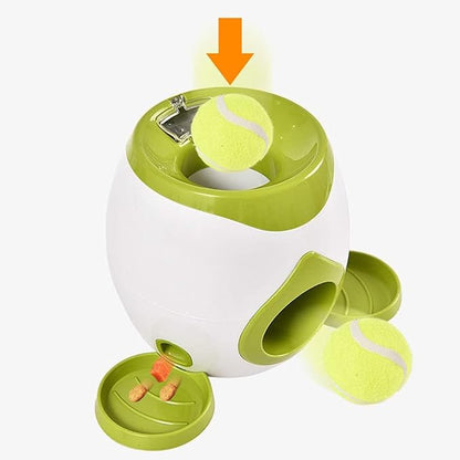 Automatic Ball Launcher for Dogs, Tennis Balls Launchers for Dogs, Interactive Dog Toys Tennis Balls Launcher for Small Dogs, Dog Fetch Ball Thrower for Indoor/Outdoor Playing (D)