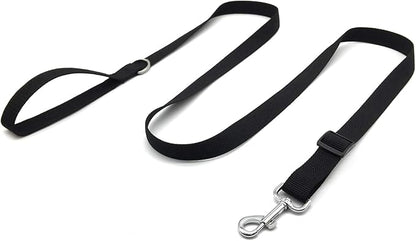 TAIAN Adjustable Nylon Dog Leash, 6 Foot Long Dog Leashes for Medium Large Dogs