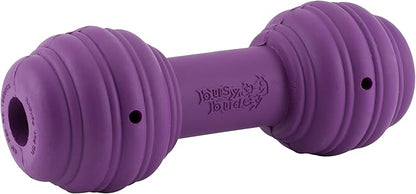 PetSafe Busy Buddy Chuckle - Treat Dispensing Toy for Interactive Play - Chuckle Sound Toy - Dog Enrichment Chew Toy - Durable Rubber Construction - Dishwasher Safe