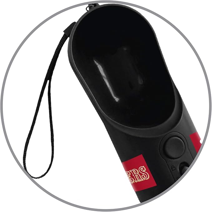 Dog Water Bottle. NFL SAN Francisco 49ERS PET Water Bottle. Best Cat Water Bottle. Water Fountain Dispenser for Dogs & Cats.