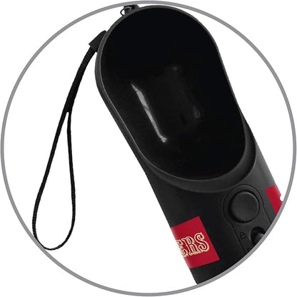 Dog Water Bottle. NFL SAN Francisco 49ERS PET Water Bottle. Best Cat Water Bottle. Water Fountain Dispenser for Dogs & Cats.