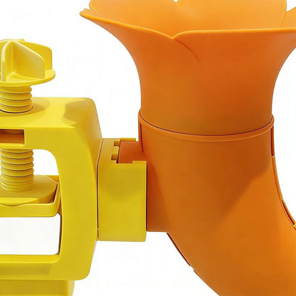 Interactive Dog Ball Thrower, Trumpet Shaped Fetch Toy, Medium Size Pet with Easy Grip, Cooking with Compact Design, Heat Resistant Metal Grid, Perfect Choice for Home Playtime
