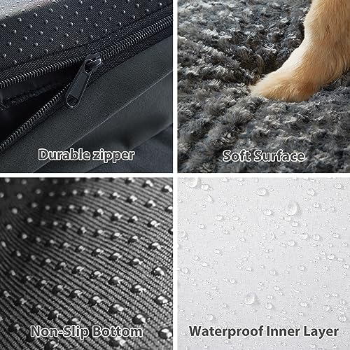 BFPETHOME Orthopedic Washable Dog Bed, Sleeping Couch for Large Senior Dogs - Image 4