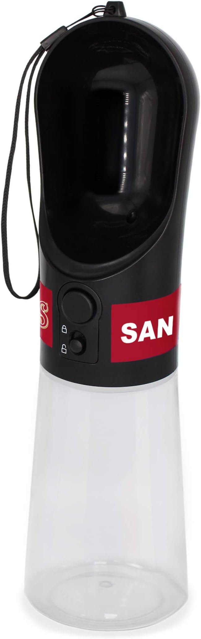Dog Water Bottle. NFL SAN Francisco 49ERS PET Water Bottle. Best Cat Water Bottle. Water Fountain Dispenser for Dogs & Cats.