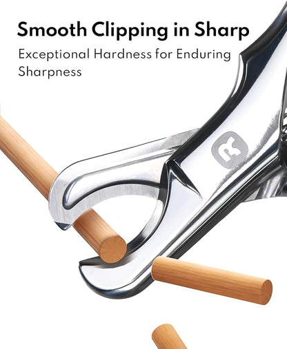 HomeRunPet Dog Nail Clippers, All Steel with Sharp Blade for Thick Nails, Ergonomic Non-Slip Handles, Professional Heavy Duty Dog Nail Trimmer for All Dogs Cats, Easy At-Home Nail Care
