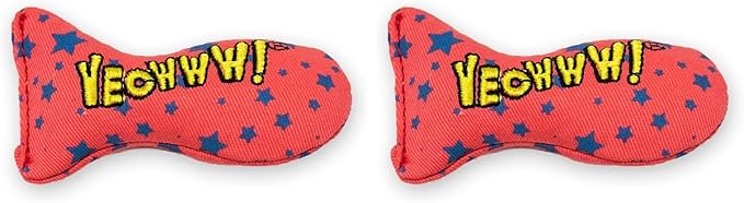 Yeowww! Stinkies Catnip Toy, Stars (Pack of 2)