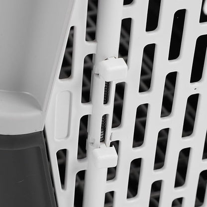 ABS Pet Carrier, Sturdy Hard Sided Travel Carrier for Small Dogs and Cats with Superior Ventilation, Easy to Clean, Compact Size 11.81 x 12.20 x 18.90 Inches