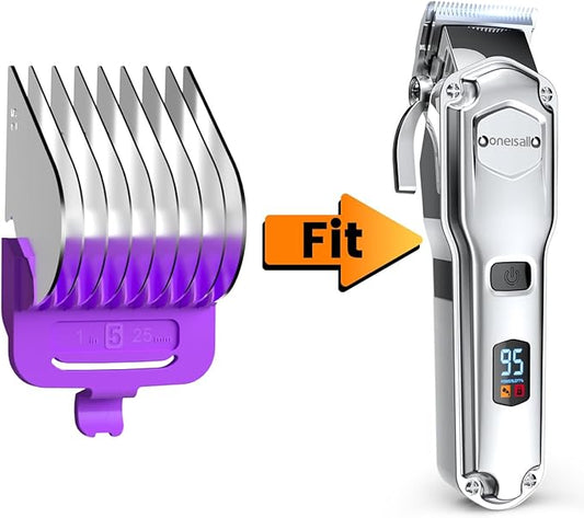 oneisall 25 mm Purple Metal Combs for Dog Clippers