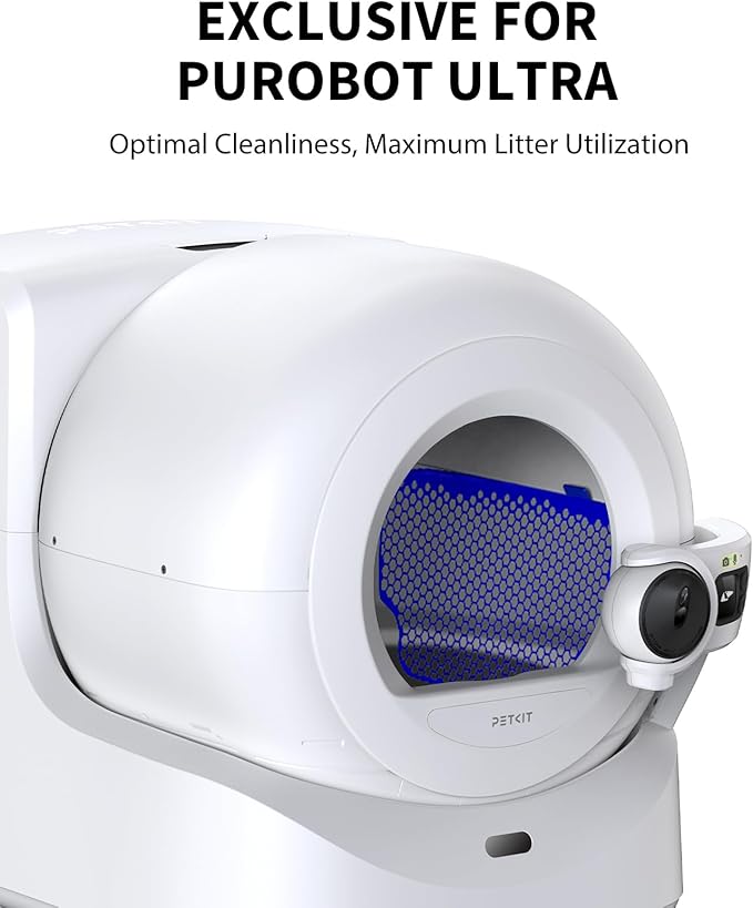 PETKIT Honeycomb Mineral Litter Sifter Exclusive for PUROBOT Ultra Self-Cleaning Cat Litter Box, Suitable for Bentonite Litter and Fine-Granule Clumping Litter
