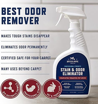 Rocco & Roxie Enzyme Stain & Odor Eliminator, 32 Fl Oz - Image 6