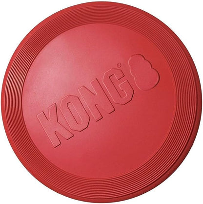 Kong Rubber Flyer,Large 2 Pack, Red