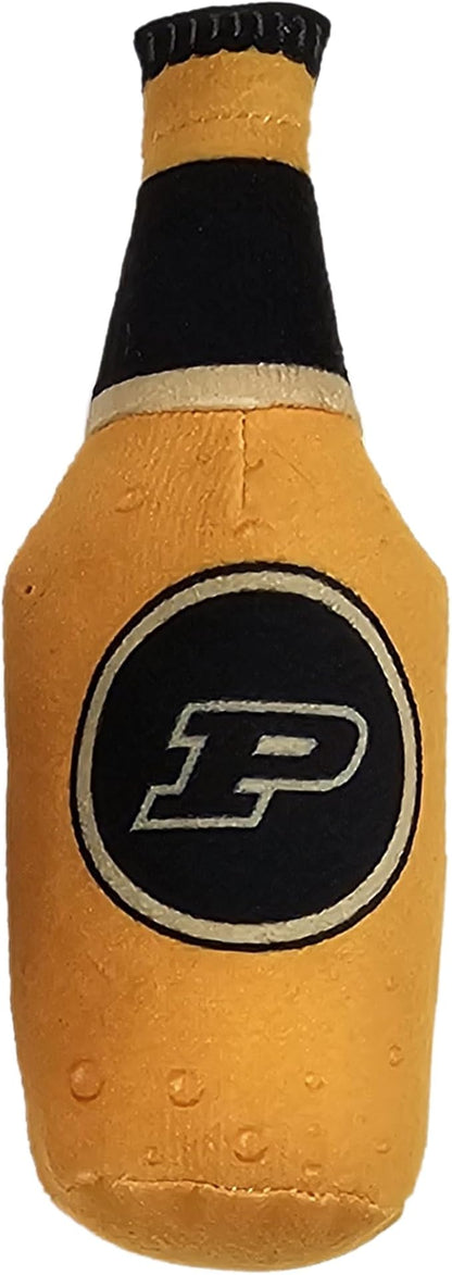 BEST PLUSH CAT TOY NCAA PURDUE BOILERMAKERS Complete Set of 3 piece Cat Toys filled with Fresh Catnip. Includes: 1 Helmet Cat Toy, 1 Football Cat Toy with Feathers & 1 Beer Bottle. Beautiful Team LOGO