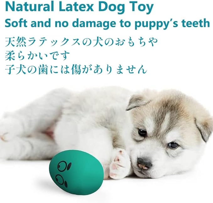 SCHITEC Squeaky Dog Toys, [8 Pack] Latex Squeak Dog Ball for Small Pets & Puppies, 2.5” Soft Rubber Bouncy Interactive Fetch Balls
