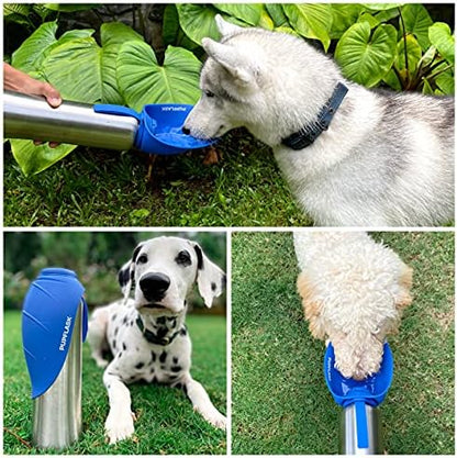 PupFlask Large Dog Water Bottle, Portable Stainless Steel Travel Bowl - Image 6