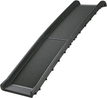 Trixie Folding Dog Ramp with Non-Slip Surfaces - Pet Ramp for Large Cars and SUVs - Foldable, Easy to Store and Clean - in Black
