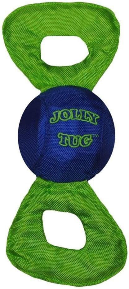 Jolly Pets 2 Pack of Jolly Tug Dog Toys, Large, Assorted Colors