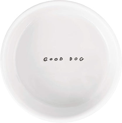 Harmony Good Dog Ceramic Dog Bowl, 1 Cup