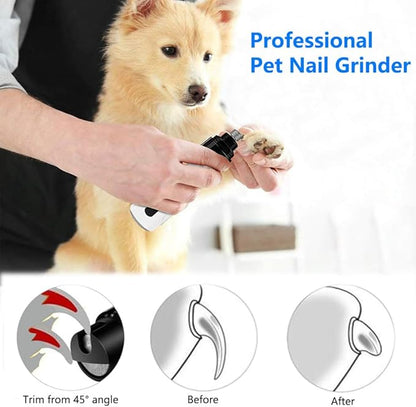 Puppiclaw 2.0 Silent Groom Pro Dog Nail Grinders for Dogs and Cats Pet Paws Grooming Smoothing Tool (1pc)