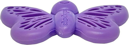 SodaPup Butterfly – Durable Dog Chew Toy Made in USA from Non-Toxic, Pet Safe, Food Safe Nylon Material for Mental Stimulation, Clean Teeth, Fresh Breath, Problem Chewing, Calming Nerves & More