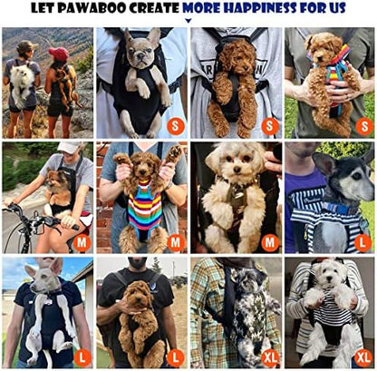 Pawaboo Pet Front Carrier Backpack for Small Medium Dogs - Image 3