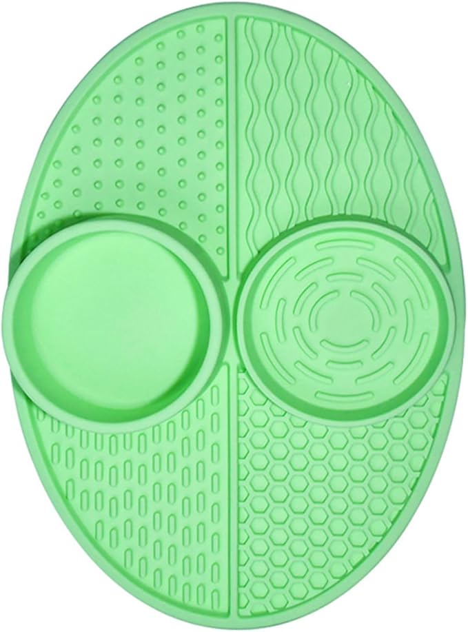 Suction Cup Pet Drinking Licking Pad Silicone Dogs Lick Pad Cats Bath Slow Eating Feeders Puppies Anti-Choking Mat Feeder Bowl Silicone Food Bowls for Cats to Down Eating
