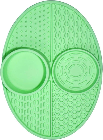 Suction Cup Pet Drinking Licking Pad Silicone Dogs Lick Pad Cats Bath Slow Eating Feeders Puppies Anti-Choking Mat Feeder Bowl Silicone Food Bowls for Cats to Down Eating