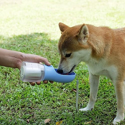 Dog Water Bottle with Food Container, Portable Pet Dog Water Dispenser for Outdoor Walking,Hiking,Travel,Puppy Essentials,Puppy Supplies,Replaceable Waste Bags - Image 5