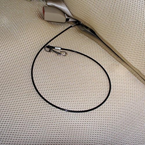 Pet Dog Car Seat Belt Restraint,Chew Proof Dog Vehicle Safety Tether Cable - Image 2