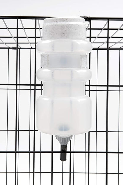 Lixit Top Fill NO-Drip Water Bottles for Dogs. (44 FL Oz (Pack of 1), White)