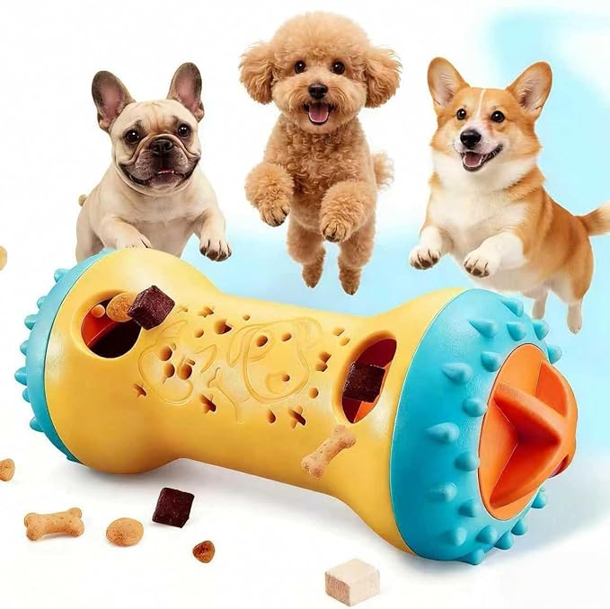 Dog Puzzle Toy, Interactive Dog Enrichment Toys for Adjustable Treat Dispensing Toys to Keep Them Busy, Dogs Enrichment for Brain Stimulation & Cognitive for Puppy & Smart Dogs Slow Feeder