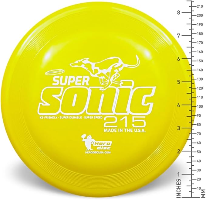 Hero Disc Super Sonic 215mm (Taffy) Dog Sport Flying Disc
