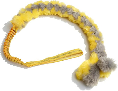 Dog Tug Toys, Bungee Tug of War Dog Rope Toys, Soft Chew Toy for Medium and Small Dogs, Interactive Rope Toys for Puppy Teeth Cleaning