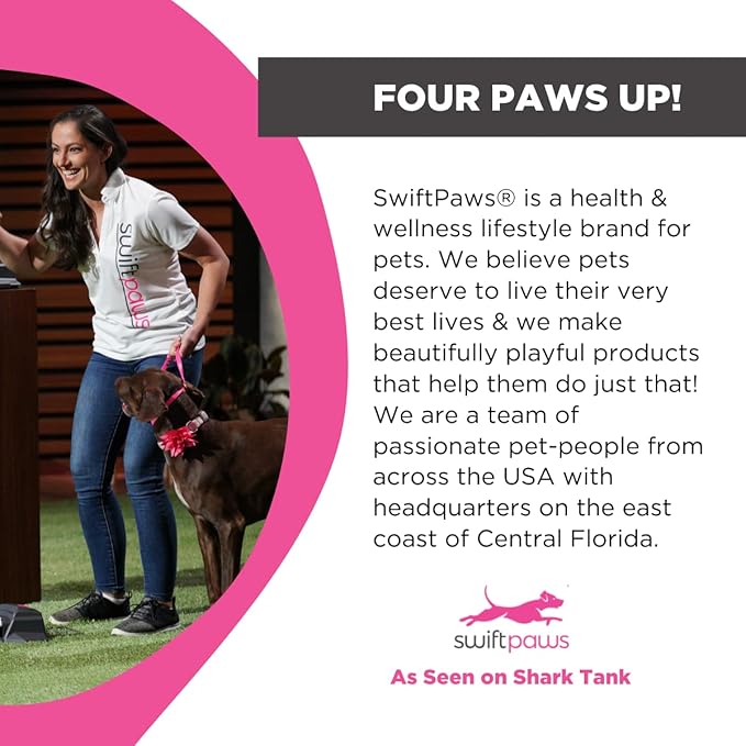 SwiftPaws Flirt Pole Toy - For Dogs - Extendable to 48” and Collapsible to 16” - All Aluminum + Paracord Line - Provides Exercise and Stimulation - For Playful Enrichment - Includes Durable Bone Flag