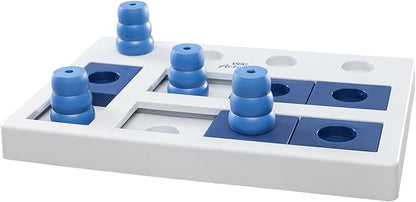 TRIXIE Chess Dog Activity Interactive Toy, Level 3 Food Puzzle Game, Brain Teasing Treat Dispenser, IQ and Mental Development Toy for Smart Dogs, Enrichment Toy for Boredom Busting