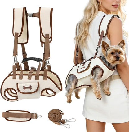 Dog Backpacks Carrier for Full Body Pet Lift Harness Shoulder Sling by PetWorld