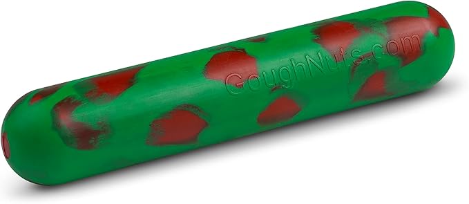 Goughnuts — Dog Toys for Aggressive Chewers | Virtually Indestructible Dog Toy Stick for Small Breeds | Heavy Duty Dog Toy | Green