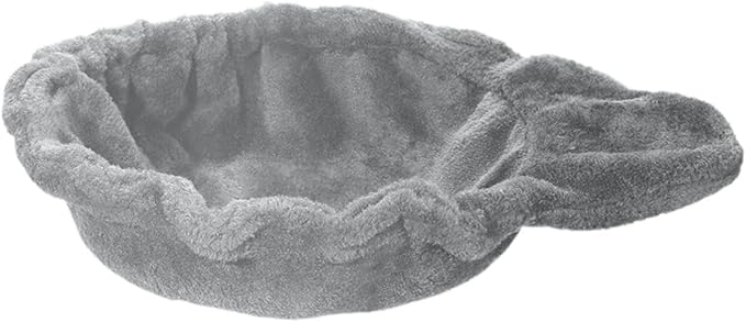 Hammock for, Cozy Nesting Accessory for Indoor Felines, Gray