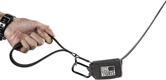 OneTigris Waste Bag Dispenser Mini Pouch Holder for Dog Cat Poop Bag & Baby Diaper Bag (Black)