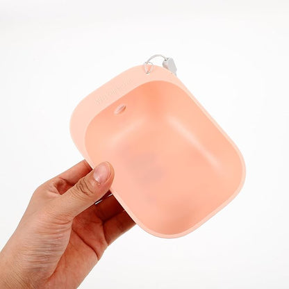 BESPORTBLE Pet Water Feeder for Dogs Portable Travel Dog Water Bottle with Bowl Attachment Easy-to-Clean Abs Material for Outdoor Hydration