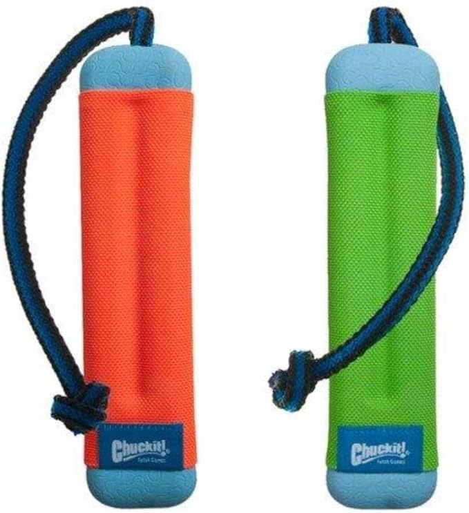 Chuckit! Amphibious Bumper Toy Small - 6.75" Long x 2.5" Wide (1 Pack) - Pack of 2