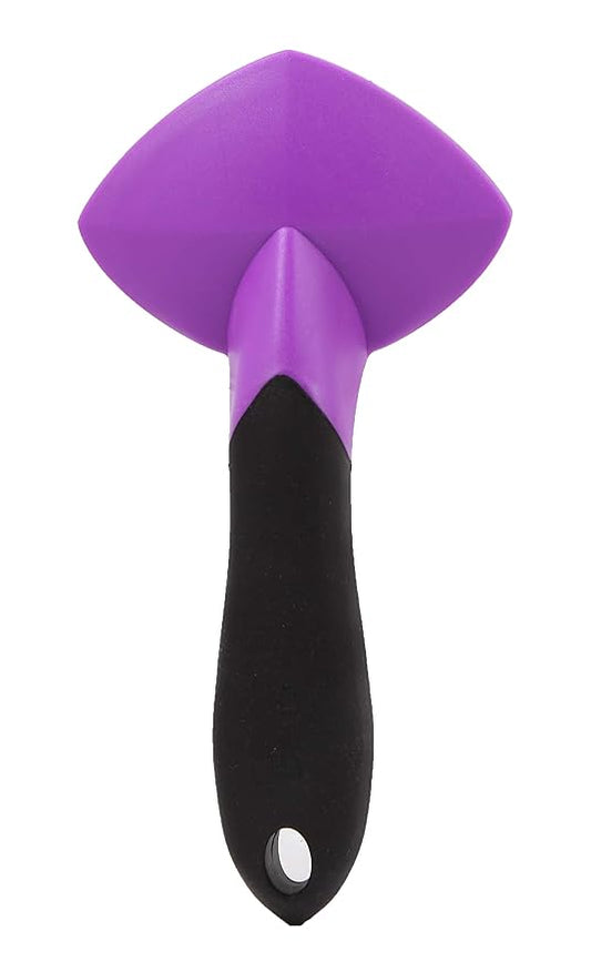Hartz Groomer's Best Small Slicker Brush for Cats and Small Dogs, Black/Violet, 1 Count (Pack of 2)