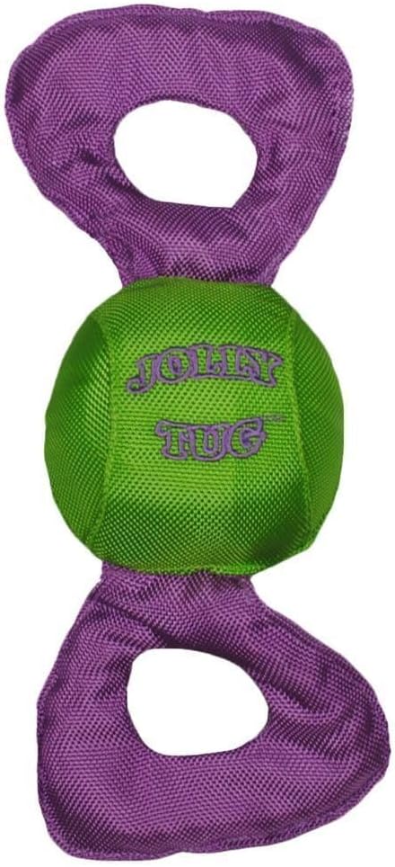 Jolly Pets 2 Pack of Jolly Tug Dog Toys, Large, Assorted Colors