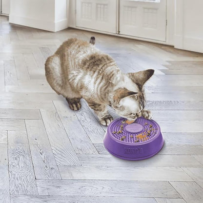 KONG Licks Spinz Rotating Textured Food Pad with Non-Skid Base (Small)