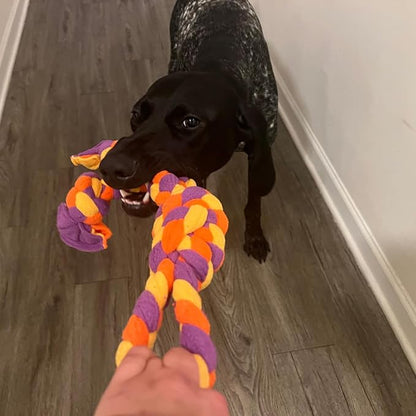 Tall Tails G.O.A.T. Greatest of All Toys Braided Soft Tug Toy for Dogs